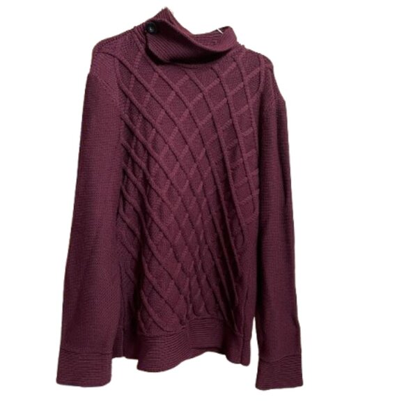 Armani Collezioni Men's Maroon Sweater. Size XXL - Picture 2 of 10